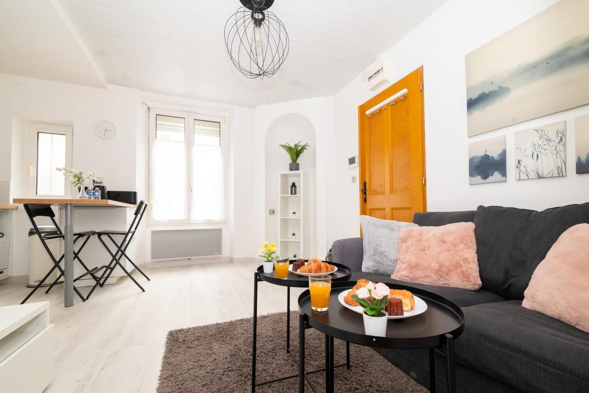 Châlons-en-Champagne Magnifique Appart Centre Ville Gare Renove 2 Pers מראה חיצוני תמונה